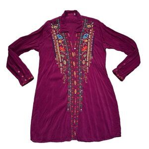 Johnny Was Tunic Blouse‎ Women’s Size Small